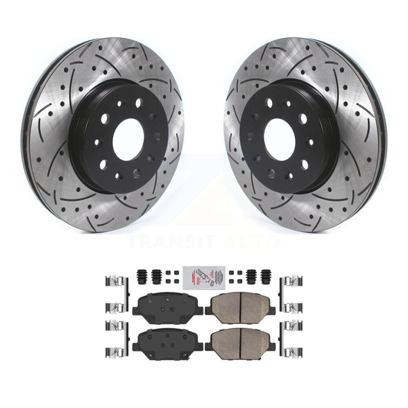 Transit Auto KDA-100247 Disc Brake Kit for 2016-2020 Chevrolet Camaro - Front product image