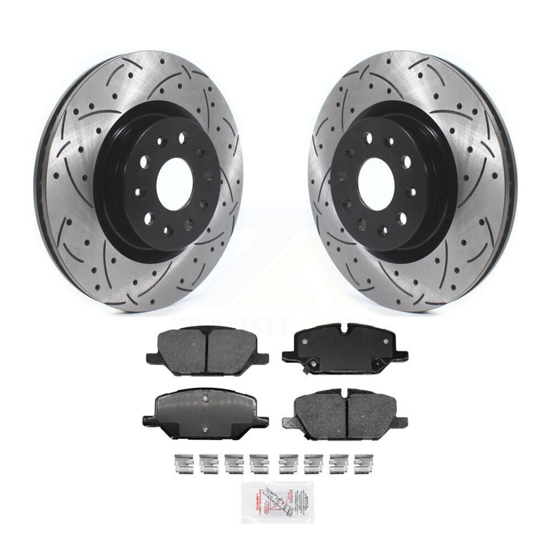 Transit Auto KDA-100250 Disc Brake Kit for 2022 Chevrolet Camaro - Front product image