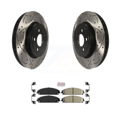 Transit Auto KDA-100253 Disc Brake Kit for 2005-2023 Dodge Charger, Chrysler 300, Dodge Challenger & more - Front product image