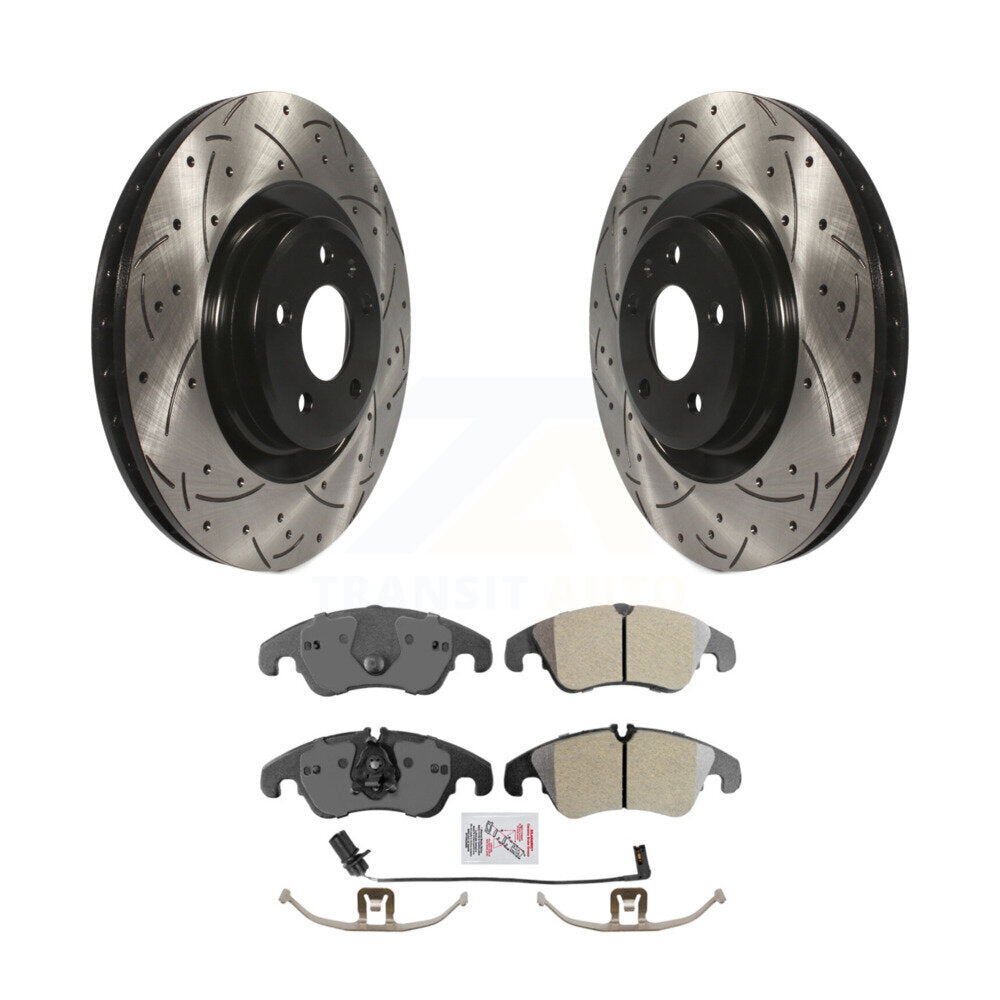 Transit Auto KDA-100270 Disc Brake Kit for 2008-2017 Audi A6, Audi A6 Quattro, Audi A4 Quattro & more - Front product image