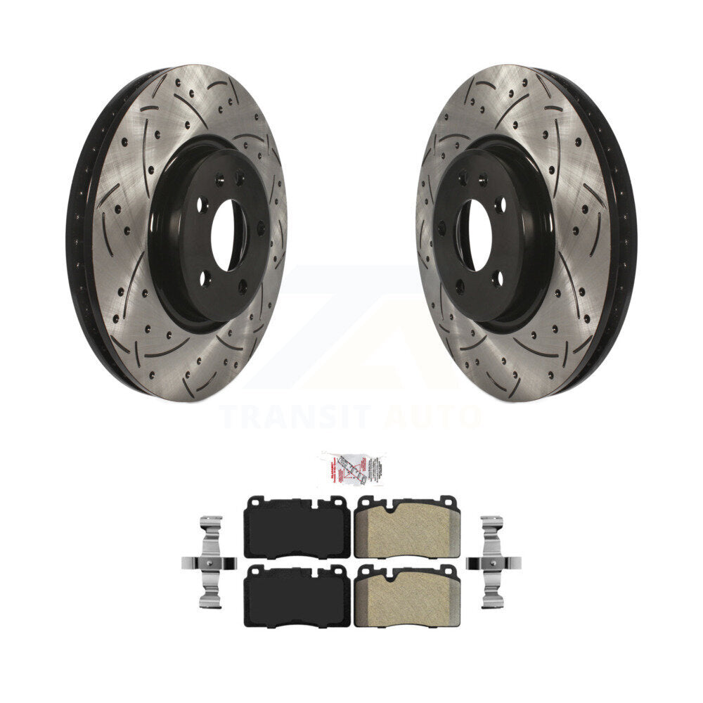 Transit Auto KDA-100272 Disc Brake Kit for 2013-2017 Audi Q5 - Front product image