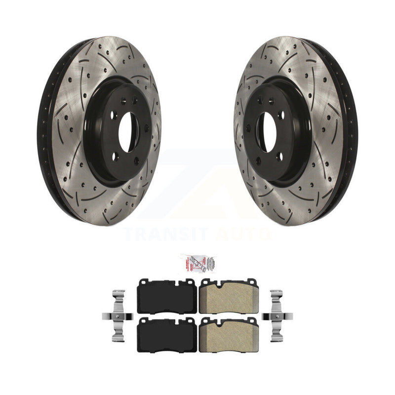 Transit Auto KDA-100272 Disc Brake Kit for 2013-2017 Audi Q5 - Front product image