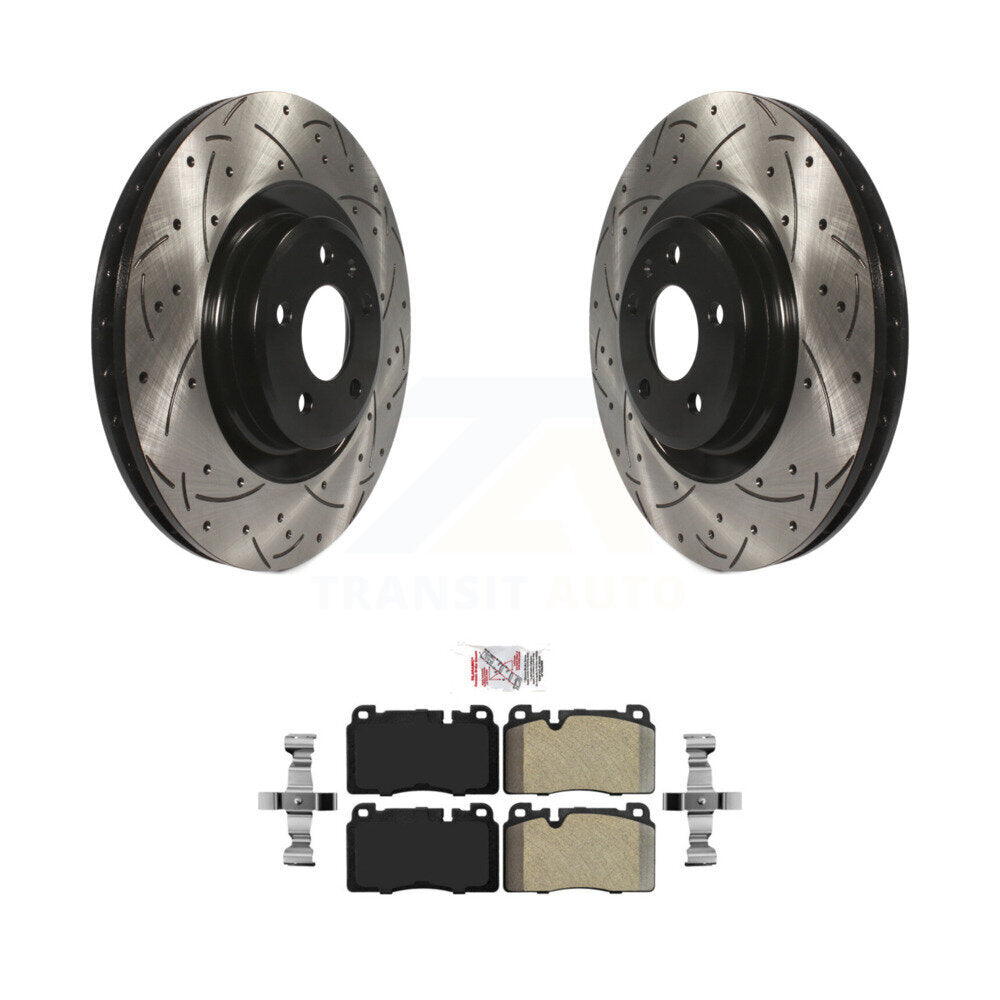 Transit Auto KDA-100273 Disc Brake Kit for 2013-2017 Audi Q5 - Front product image