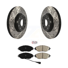 Transit Auto KDA-100276 Disc Brake Kit for 2012-2020 Audi A3 Quattro, Volkswagen CC, Volkswagen GTI - Front product image