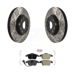 Transit Auto KDA-100277 Disc Brake Kit for 2009-2020 Volkswagen Tiguan Limited, Audi Q3, Audi Q3 Quattro & more - Front product image