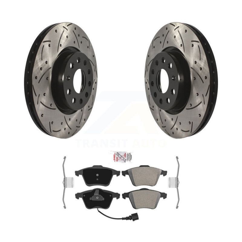Transit Auto KDA-100280 Disc Brake Kit for 2008-2009 Audi TT Quattro - Front product image