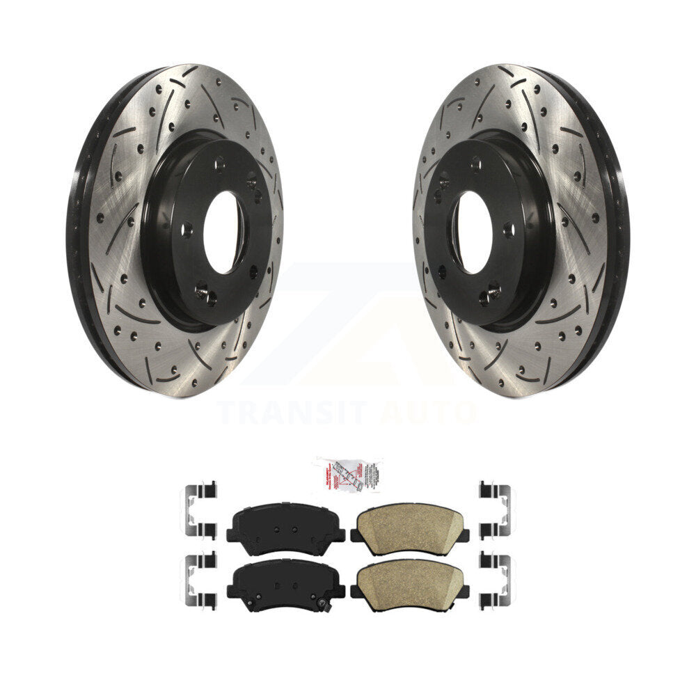 Transit Auto KDA-100282 Disc Brake Kit for 2011-2016 Hyundai Elantra GT, Kia Forte, Kia Forte Koup & more - Front product image