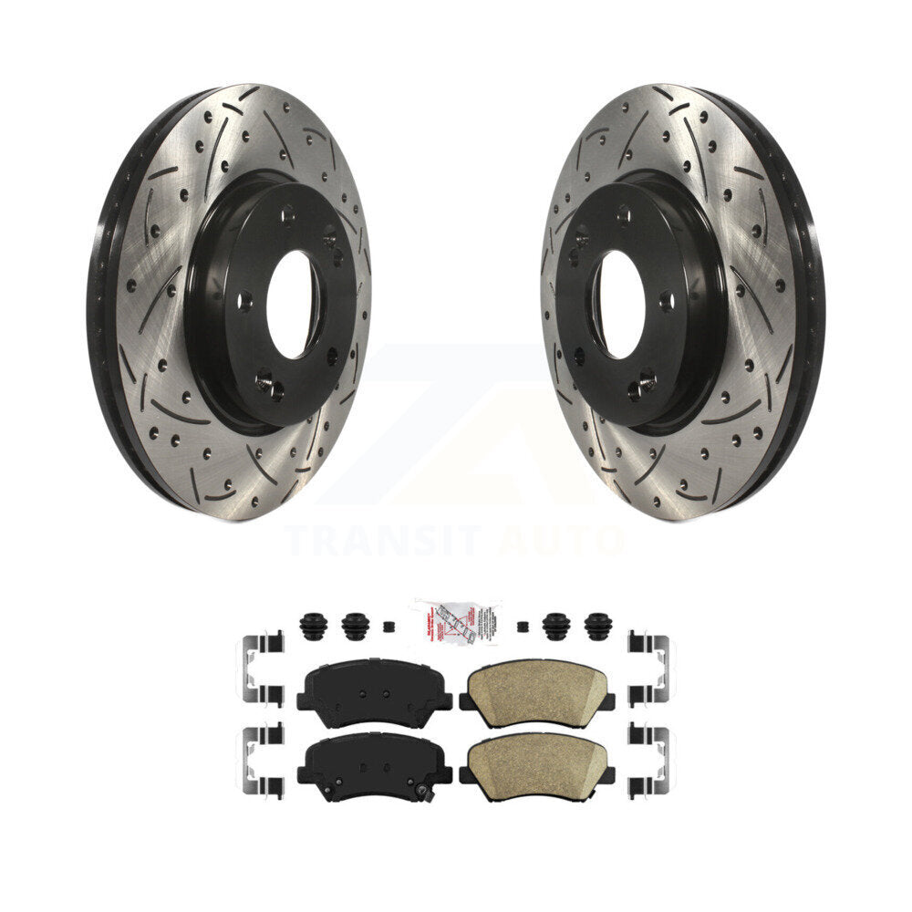 Transit Auto KDA-100283 Disc Brake Kit for 2011-2016 Hyundai Elantra GT, Kia Forte, Kia Forte Koup & more - Front product image