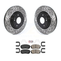 Transit Auto KDA-100296 Disc Brake Kit for 2018-2025 Hyundai Kona, Kia Seltos, Kia Forte5 & more - Front product image
