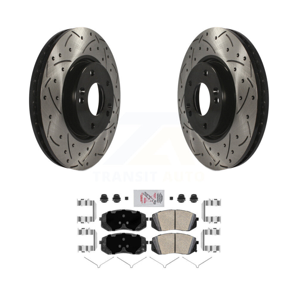 Transit Auto KDA-100316 Disc Brake Kit for 2016 Hyundai Sonata - Front product image