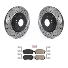 Transit Auto KDA-100318 Disc Brake Kit for 2015-2023 Kia Optima, Hyundai Kona Electric, Kia Niro EV & more - Front product image