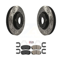 Transit Auto KDA-100320 Disc Brake Kit for 2017-2019 Kia Soul EV - Front product image
