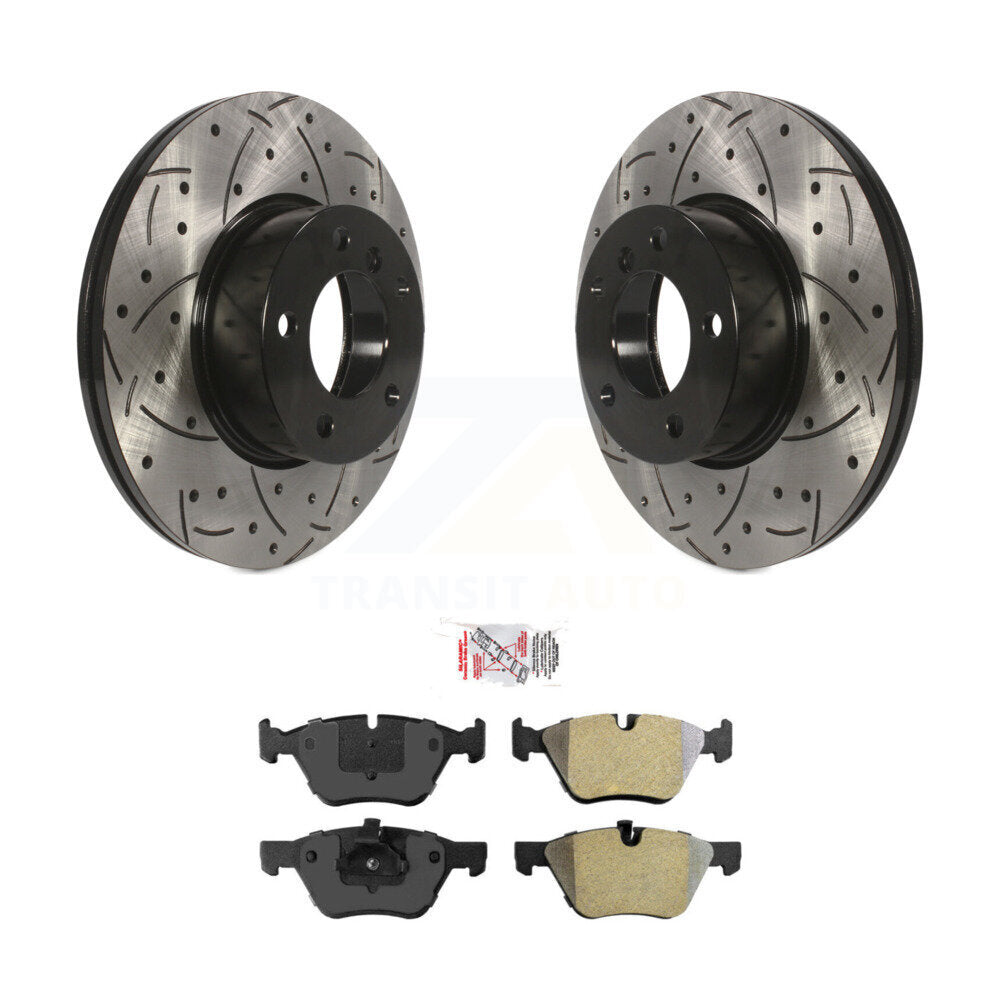 Transit Auto KDA-100326 Disc Brake Kit for 2007-2012 BMW X1, BMW 328xi - Front product image