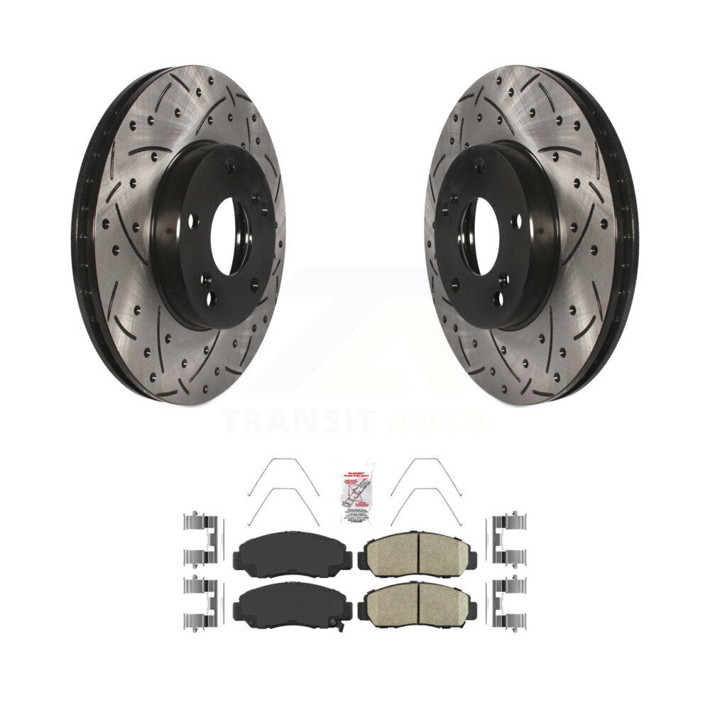 Transit Auto KDA-100335 Disc Brake Kit for 2003-2011 Acura CSX, Honda Accord, Honda Civic - Front product image
