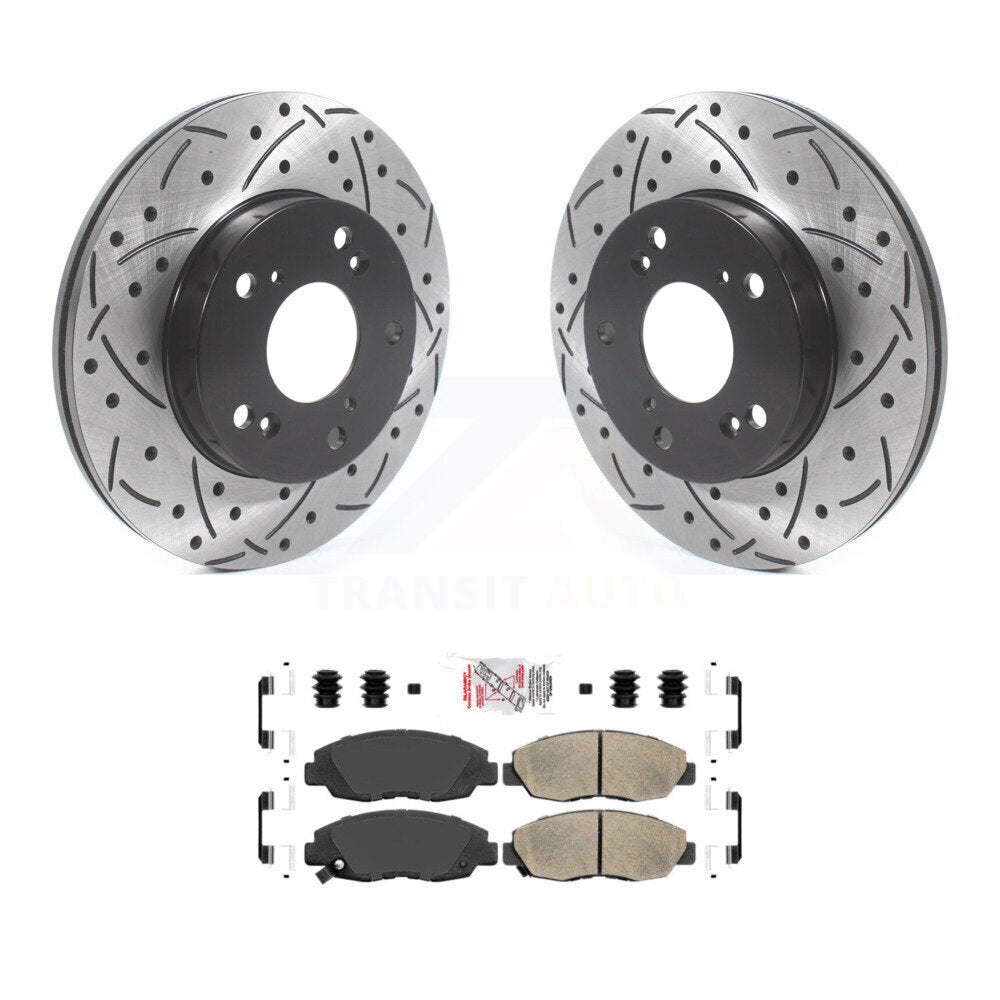 Transit Auto KDA-100337 Disc Brake Kit for 2006-2011 Honda Civic - Front product image