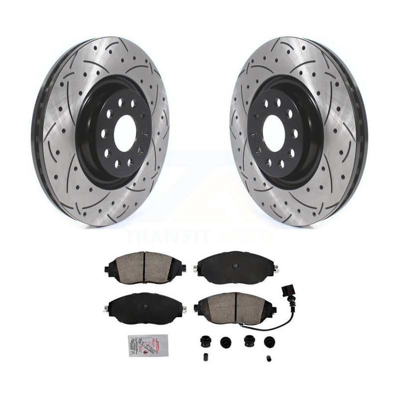 Transit Auto KDA-100341 Disc Brake Kit for 2015-2023 Audi A3 Quattro, Volkswagen Arteon, Volkswagen Jetta & more - Front product image