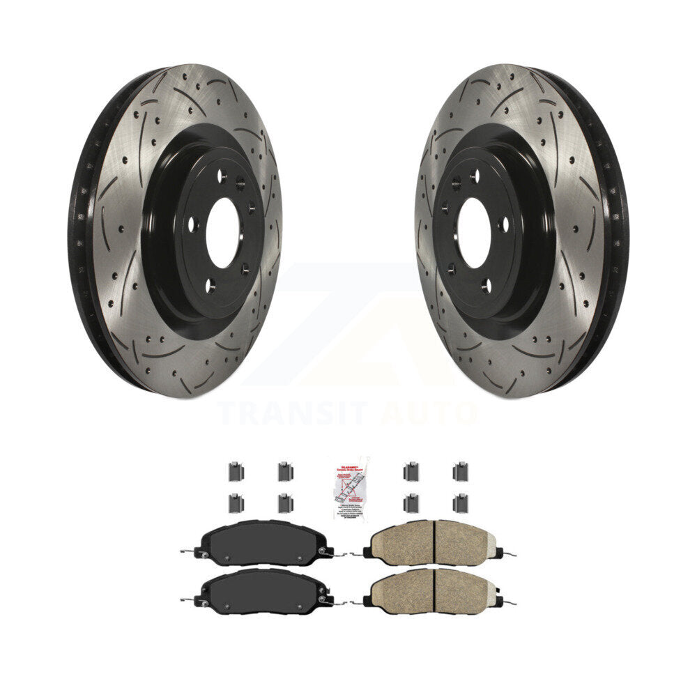 Transit Auto KDA-100345 Disc Brake Kit for 2011-2014 Ford Mustang - Front product image