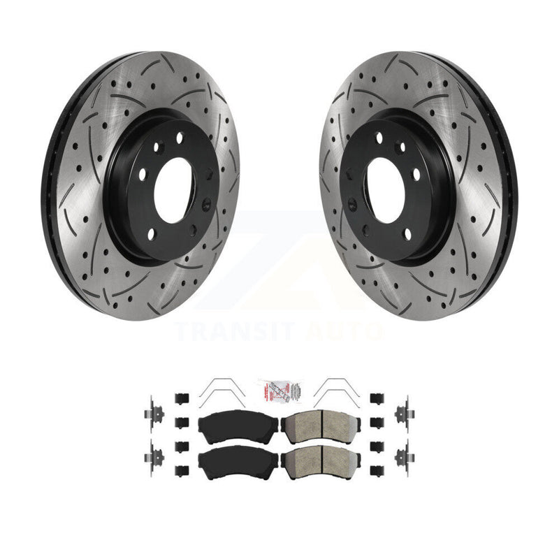 Transit Auto KDA-100347 Disc Brake Kit for 2006-2013 Mazda 6, Lincoln MKZ, Ford Fusion & more - Front product image