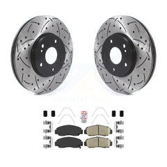 Transit Auto KDA-100359 Disc Brake Kit for 2005-2007 Honda Accord - Front product image