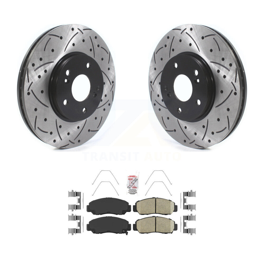 Transit Auto KDA-100360 Disc Brake Kit for 2005-2007 Honda Accord - Front product image