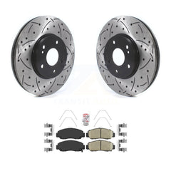 Transit Auto KDA-100360 Disc Brake Kit for 2005-2007 Honda Accord - Front product image