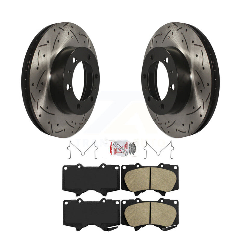 Transit Auto KDA-100369 Disc Brake Kit for 2003-2023 Toyota Tacoma, Toyota FJ Cruiser, Toyota 4Runner - Front product image