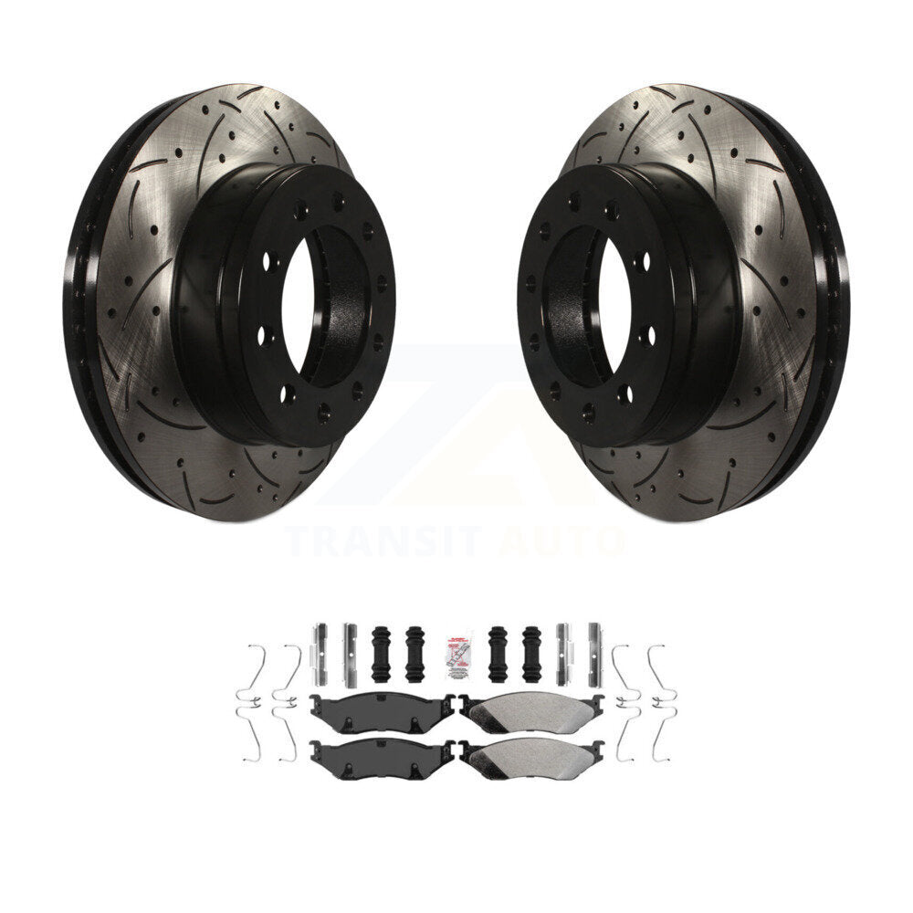 Transit Auto KDA-100374 Disc Brake Kit for 2005-2016 Ford F-450 Super Duty, International CF500, International CF600 & more - Front product image