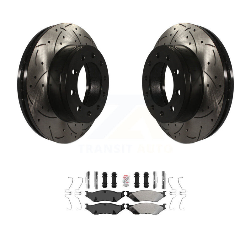 Transit Auto KDA-100374 Disc Brake Kit for 2005-2016 Ford F-450 Super Duty, International CF500, International CF600 & more - Front product image