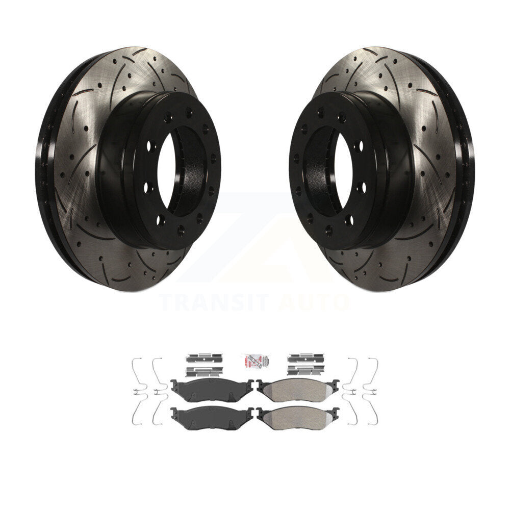 Transit Auto KDA-100375 Disc Brake Kit for 2005-2016 Ford F-450 Super Duty, International CF500, International CF600 & more - Front product image