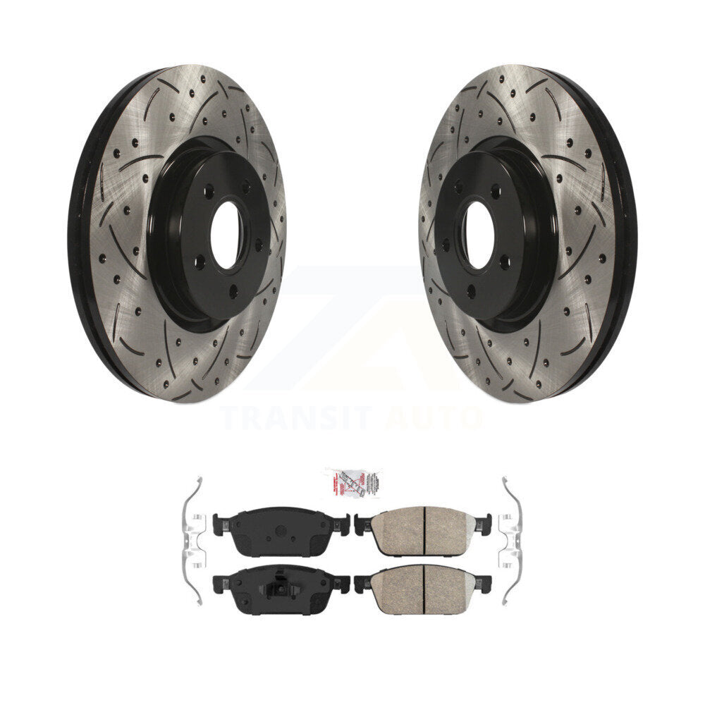 Transit Auto KDA-100381 Disc Brake Kit for 2013-2018 Ford Focus - Front product image