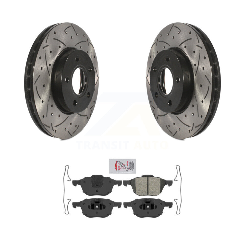 Transit Auto KDA-100383 Disc Brake Kit for 2012-2018 Ford C-Max, Ford Focus - Front product image
