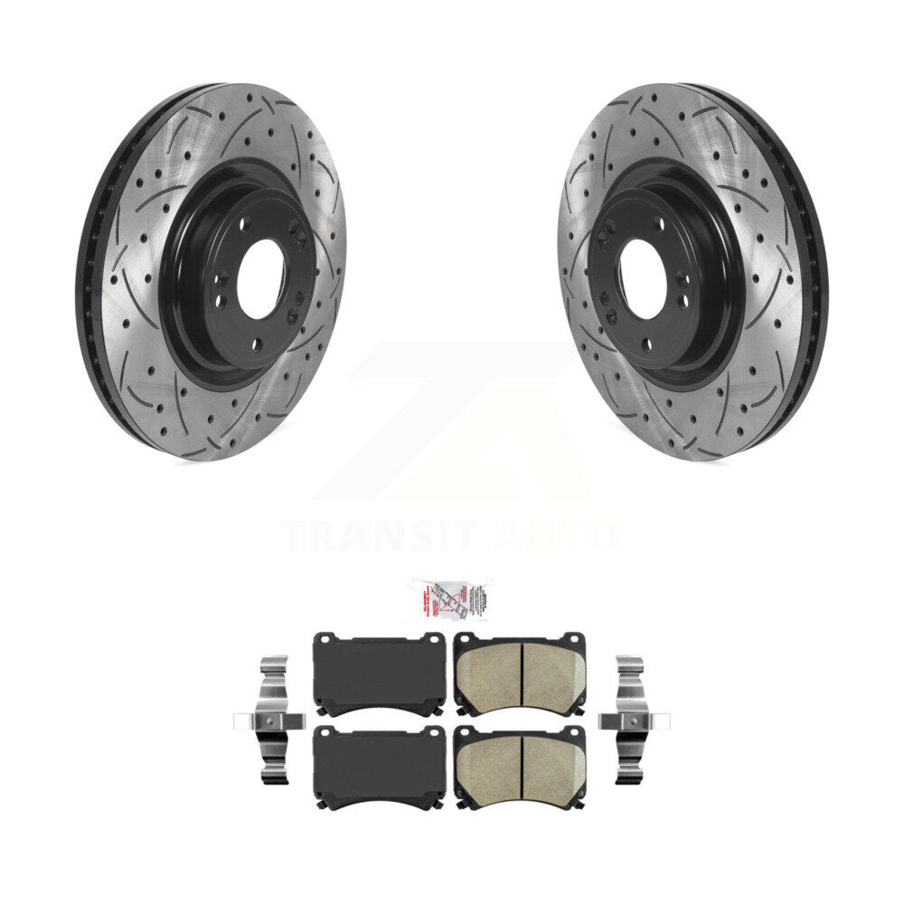Transit Auto KDA-100405 Disc Brake Kit for 2009-2014 Hyundai Genesis - Front product image