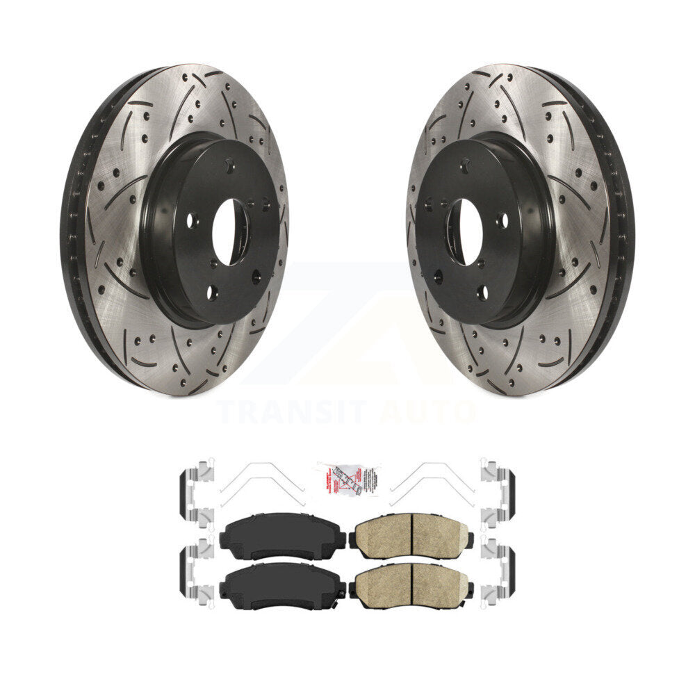 Transit Auto KDA-100418 Disc Brake Kit for 2016-2019 Subaru Legacy - Front product image