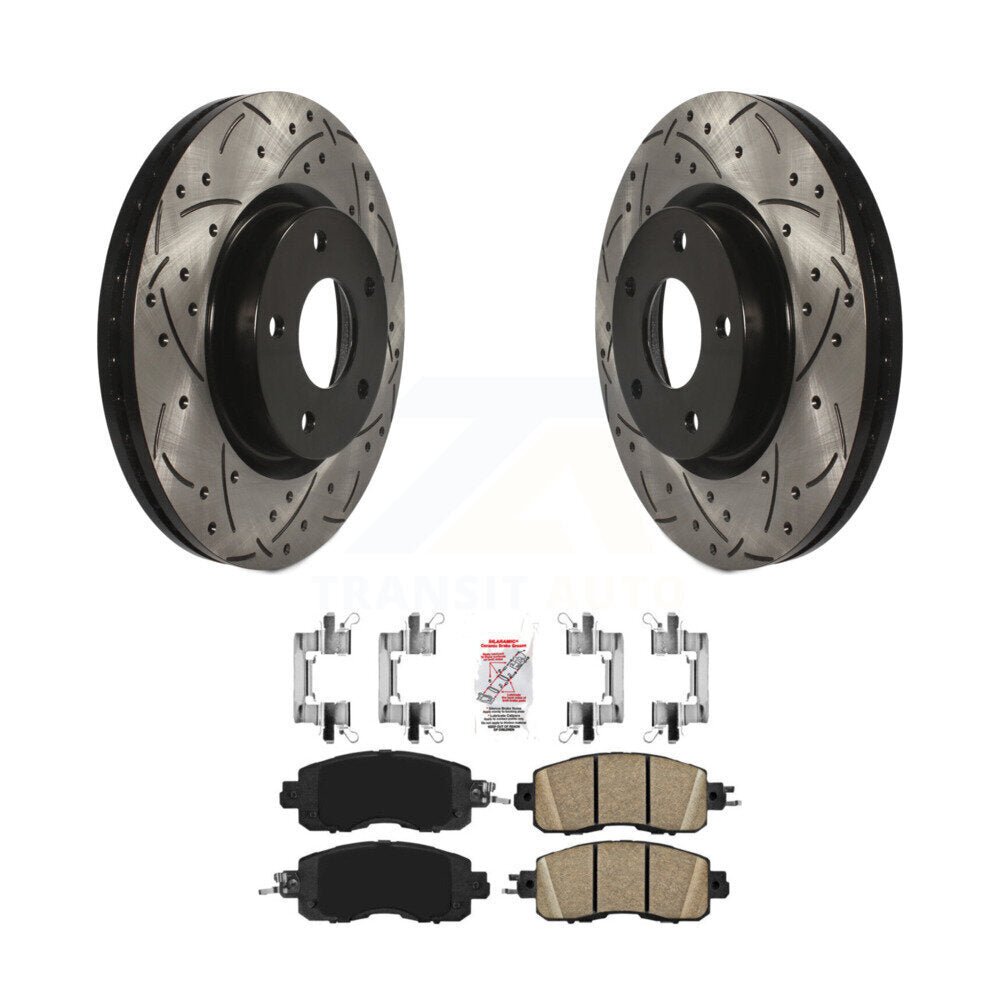 Transit Auto KDA-100426 Disc Brake Kit for 2013-2024 Nissan Altima - Front product image