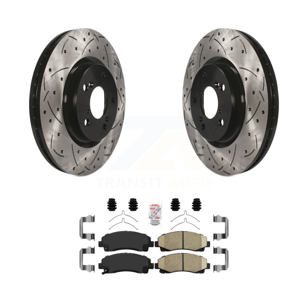 Transit Auto KDA-100431 Disc Brake Kit for 2009-2014 Acura TL - Front product image