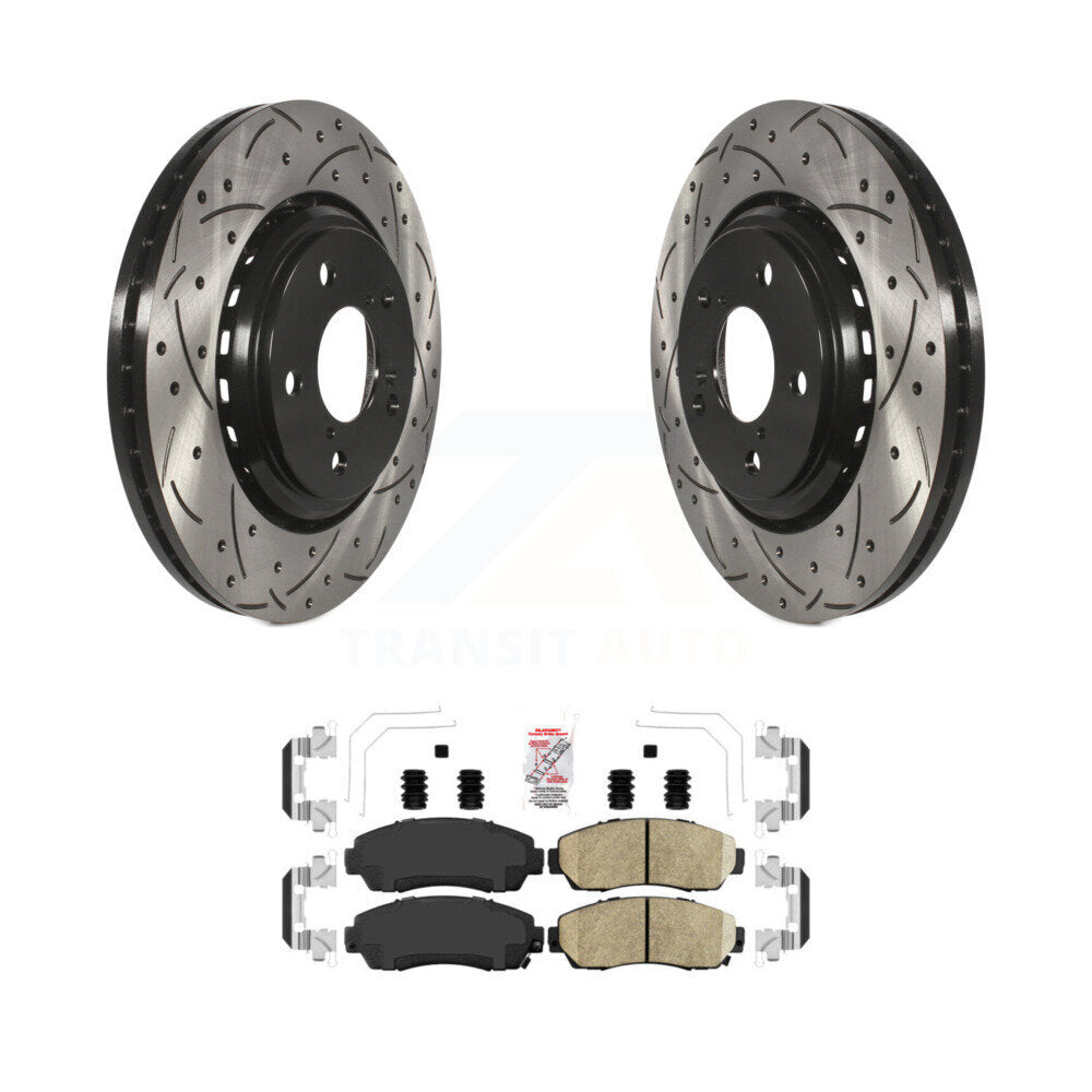 Transit Auto KDA-100435 Disc Brake Kit for 2015-2024 Honda Passport, Honda Odyssey - Front product image