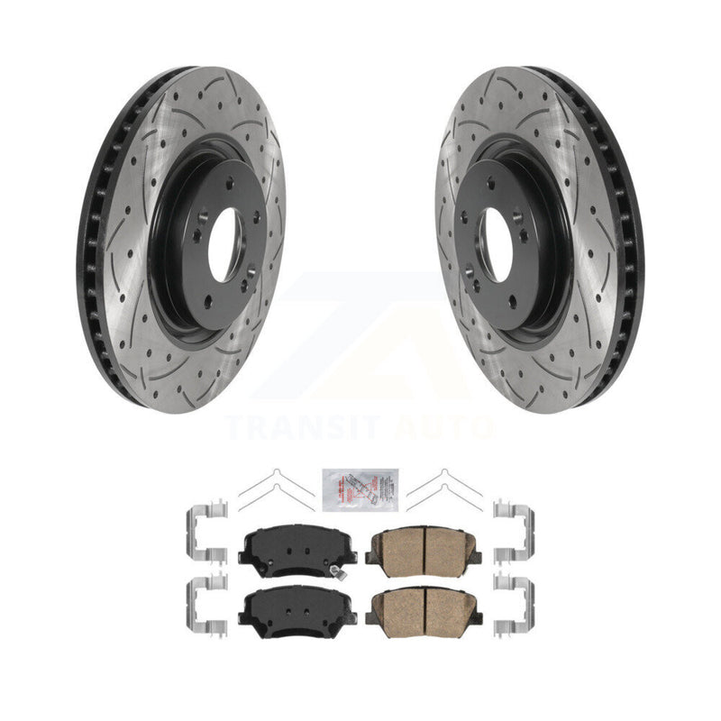 Transit Auto KDA-100454 Disc Brake Kit for 2019-2022 Hyundai Nexo - Front product image