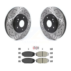 Transit Auto KDA-100456 Disc Brake Kit for 1999-2004 Acura MDX, Honda Odyssey - Front product image