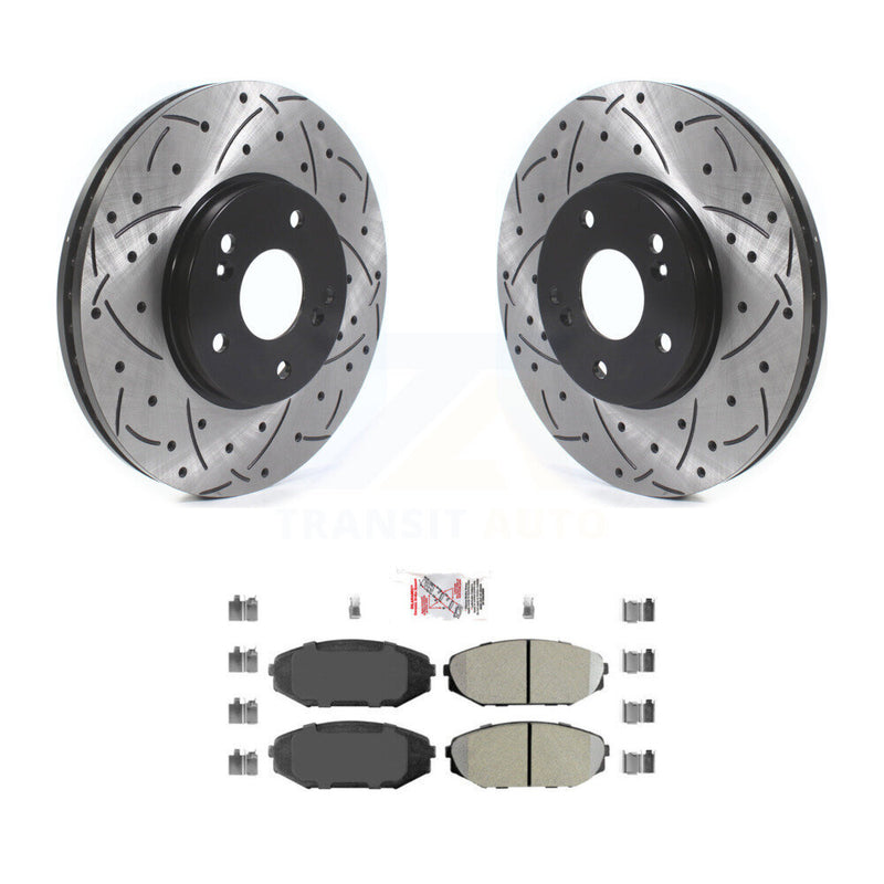 Transit Auto KDA-100456 Disc Brake Kit for 1999-2004 Acura MDX, Honda Odyssey - Front product image