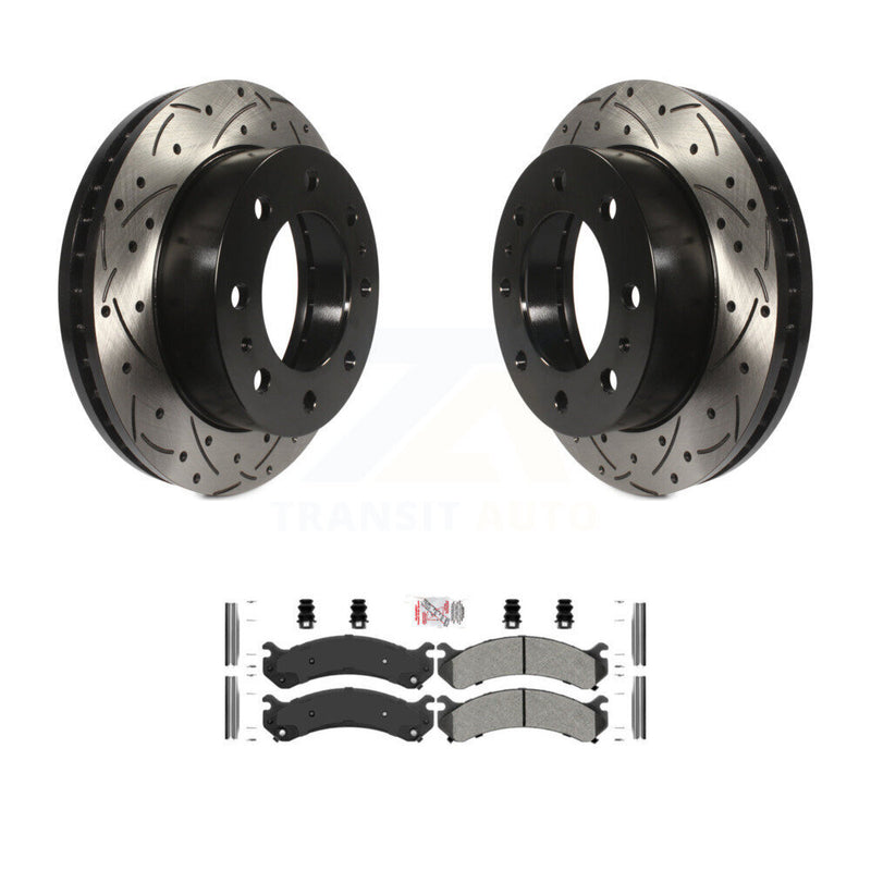 Transit Auto KDA-100459 Disc Brake Kit for 1999-2020 GMC Savana 3500, Chevrolet Express 3500, Chevrolet Express 2500 & more - Front product image
