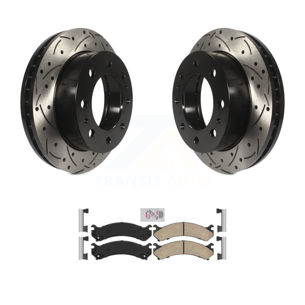 Transit Auto KDA-100460 Disc Brake Kit for 1999-2020 GMC Savana 3500, Chevrolet Express 3500, Chevrolet Express 2500 & more - Front product image
