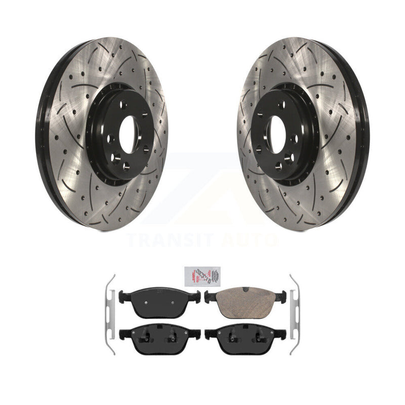 Transit Auto KDA-100467 Disc Brake Kit for 2010-2015 Volvo XC60 - Front product image