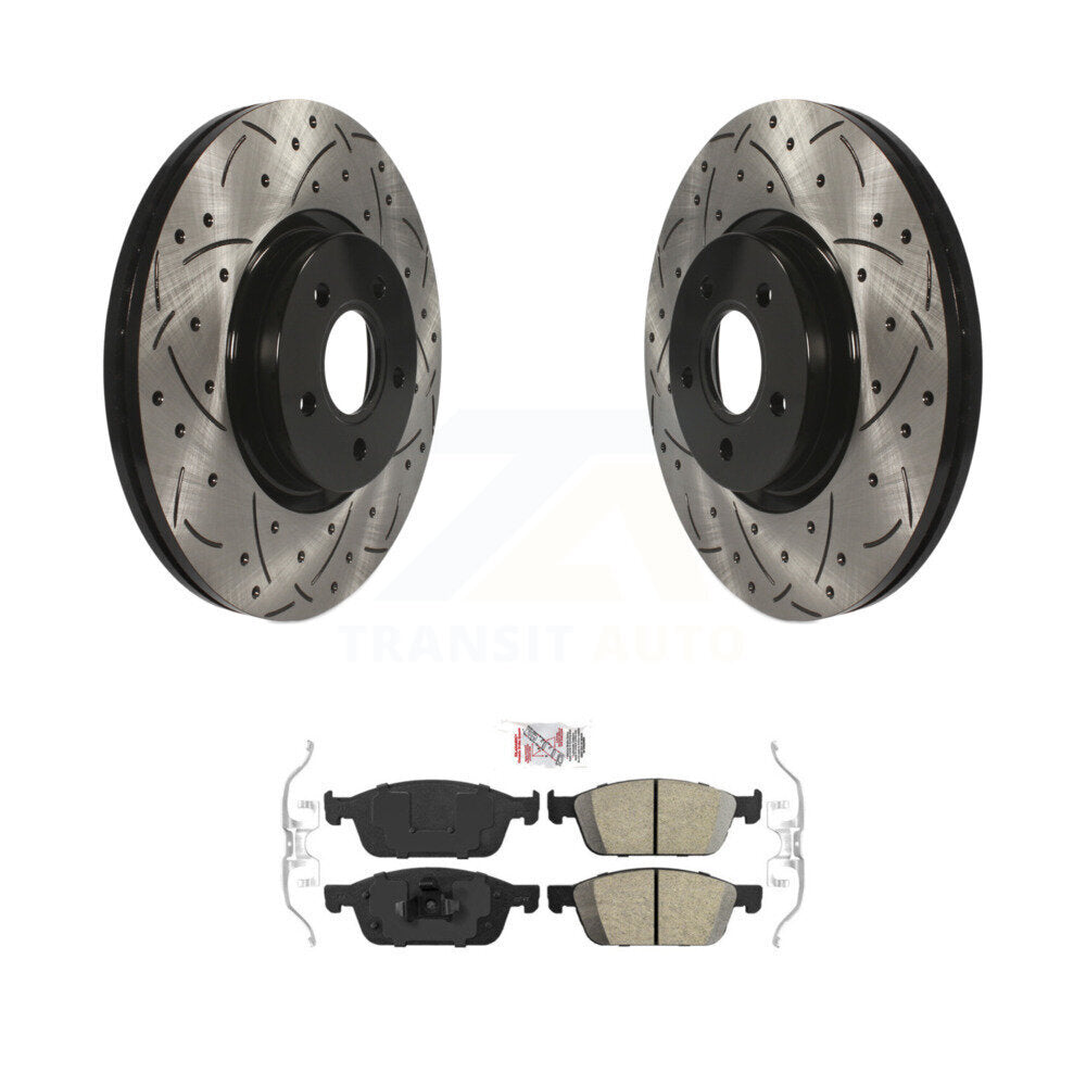Transit Auto KDA-100470 Disc Brake Kit for 2013-2019 Ford Transit Connect, Lincoln MKC, Ford Escape - Front product image