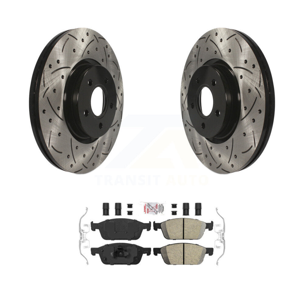 Transit Auto KDA-100472 Disc Brake Kit for 2013-2019 Ford Transit Connect, Lincoln MKC, Ford Escape - Front product image