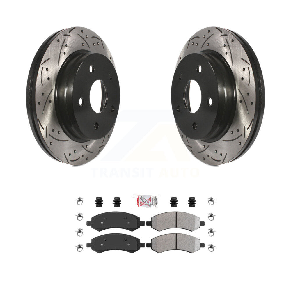 Transit Auto KDA-100478 Disc Brake Kit for 2006-2023 Ram 1500 Classic, Ram 1500, Dodge Ram 1500 & more - Front product image