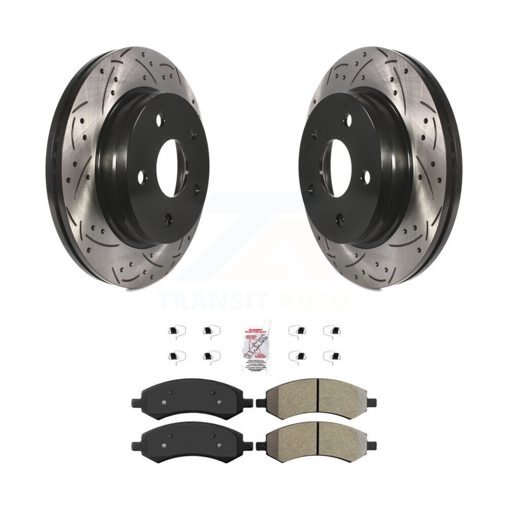 Transit Auto KDA-100479 Disc Brake Kit for 2006-2023 Ram 1500 Classic, Ram 1500, Dodge Ram 1500 & more - Front product image