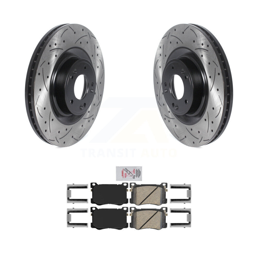 Transit Auto KDA-100486 Disc Brake Kit for 2015-2017 Genesis G80, Kia K900, Hyundai Genesis - Front product image