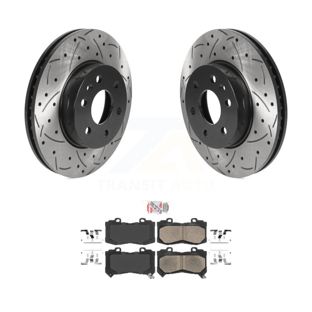 Transit Auto KDA-100492 Disc Brake Kit for 2015-2020 Chevrolet Colorado, GMC Canyon - Front product image