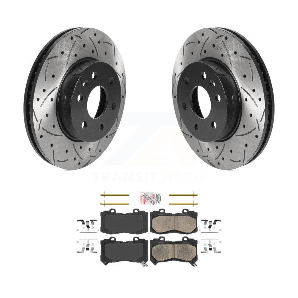 Transit Auto KDA-100493 Disc Brake Kit for 2015-2020 Chevrolet Colorado, GMC Canyon - Front product image