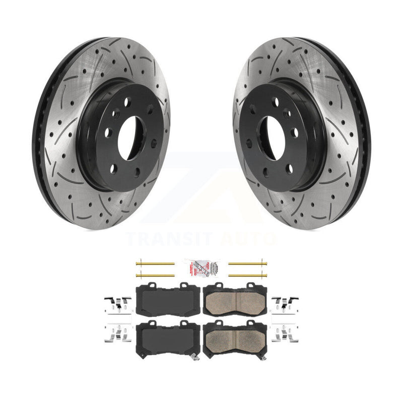 Transit Auto KDA-100493 Disc Brake Kit for 2015-2020 Chevrolet Colorado, GMC Canyon - Front product image